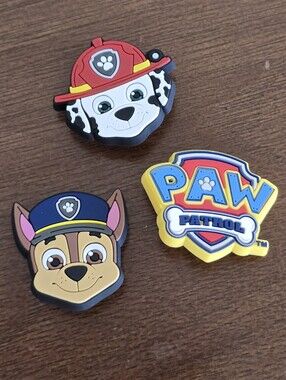 New! Paw Patrol Croc or Hat Charms